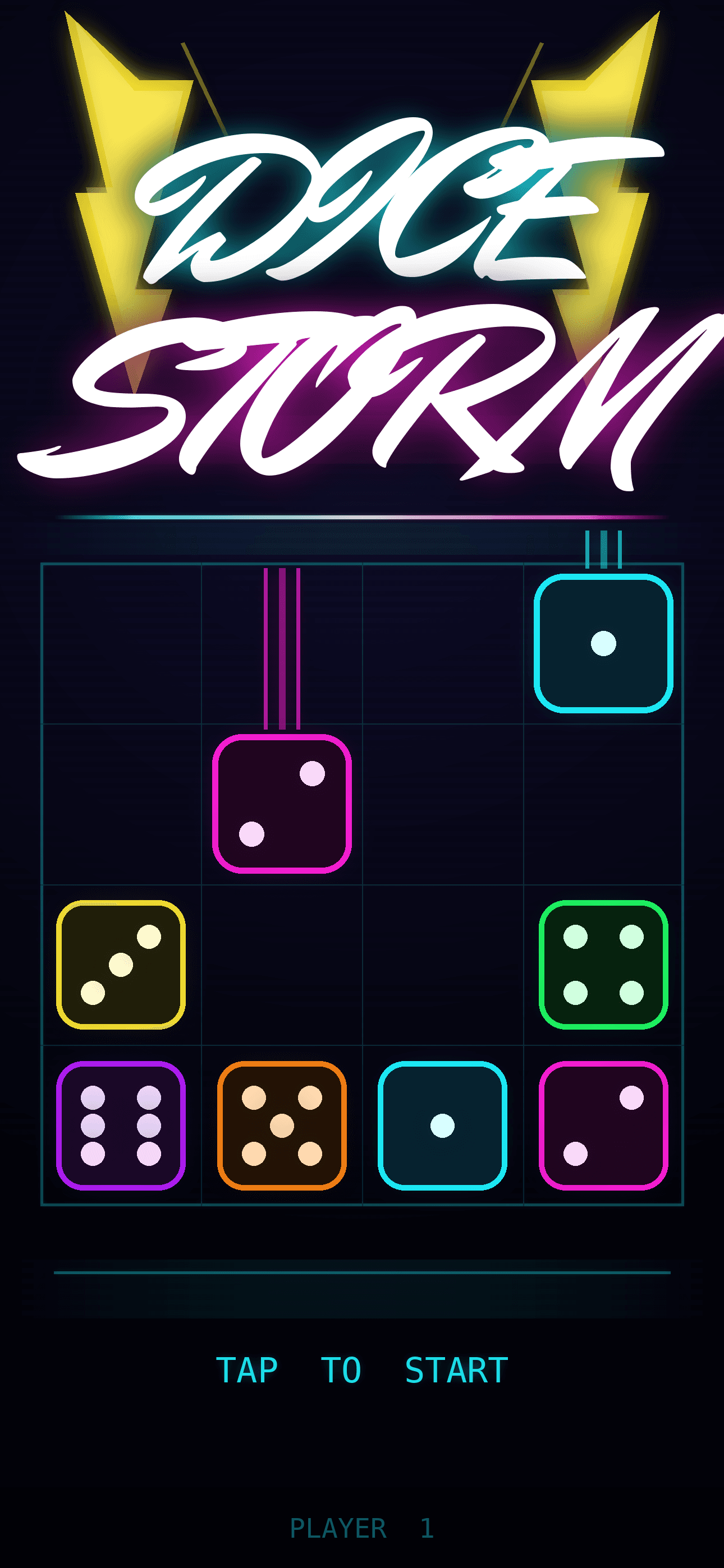 Dice Storm Splash Screen