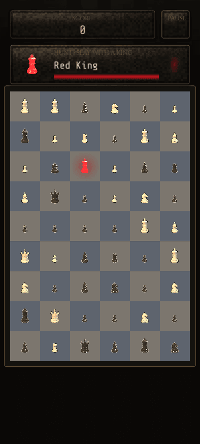 Chess Burst board